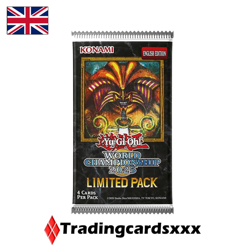 Yu-Gi-Oh! World Championship 2025 Limited Pack display