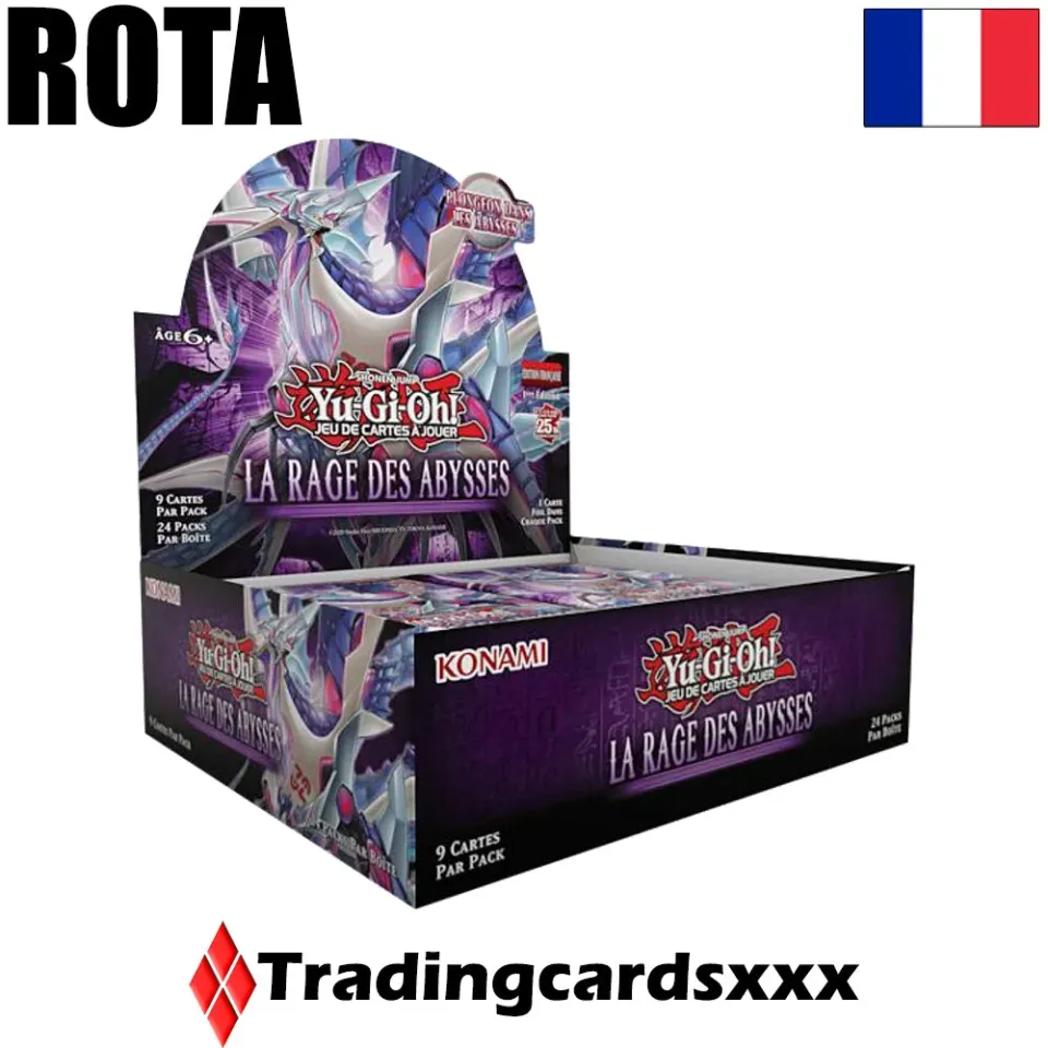 Yu-Gi-Oh! La Rage des Abysses booster français 1ère édition