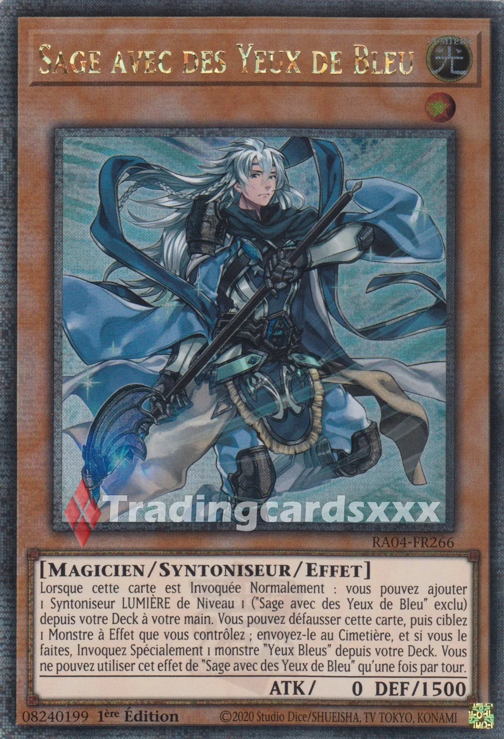 Yu-Gi-Oh! Sage avec des Yeux de Bleu RA04-FR266 carte française