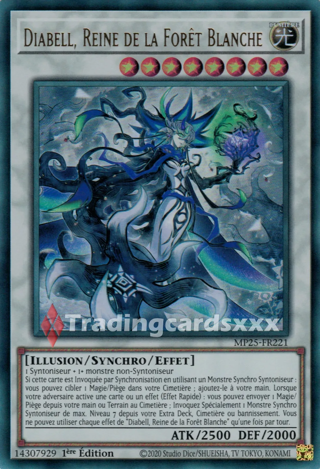 Yu-Gi-Oh! Diabell Reine de la Forêt Blanche carte à l'unité