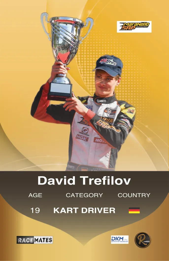 Racemates David Trefilov carte collector Kart KZ2