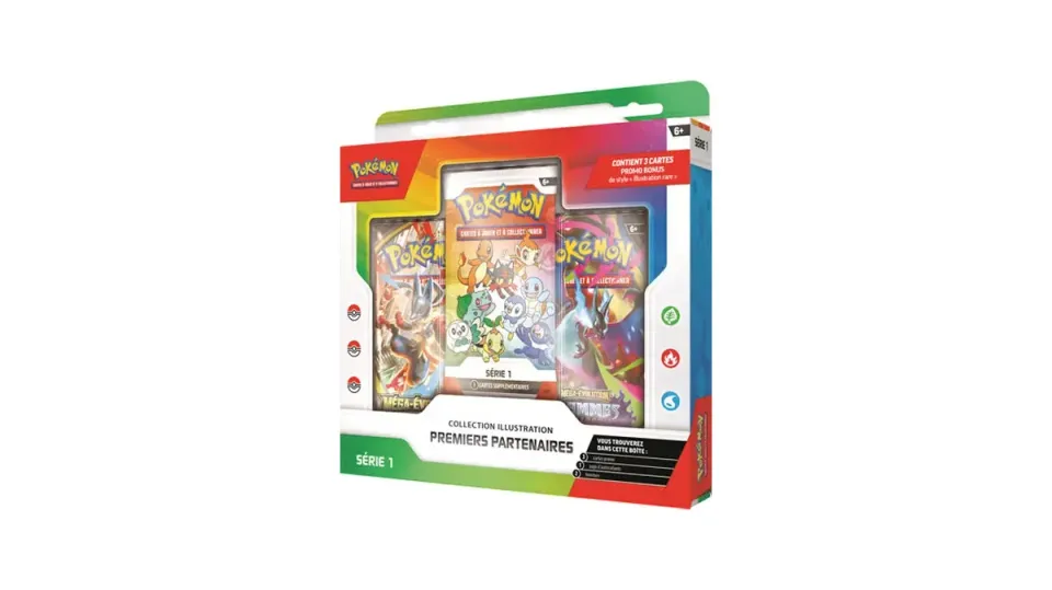 Pokémon Premiers Partenaires Série 1 Coffret 30 Ans