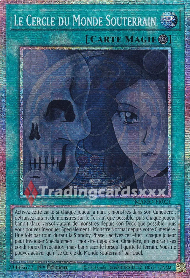 Yu-Gi-Oh! Le Cercle du Monde Souterrain MAMO-FR021 carte STAR