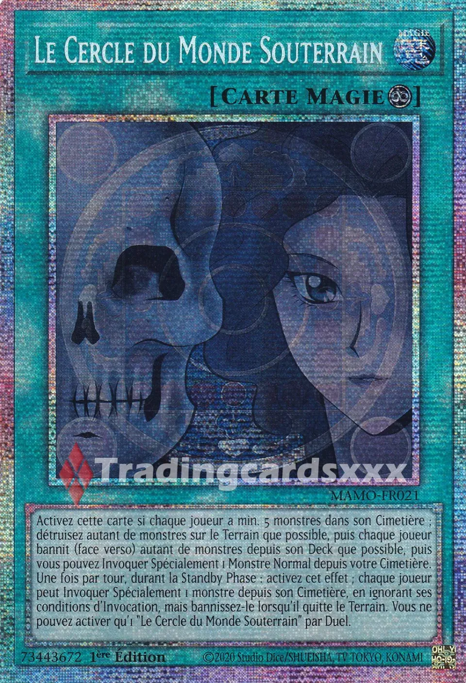 Yu-Gi-Oh! Le Cercle du Monde Souterrain MAMO-FR021 carte STAR