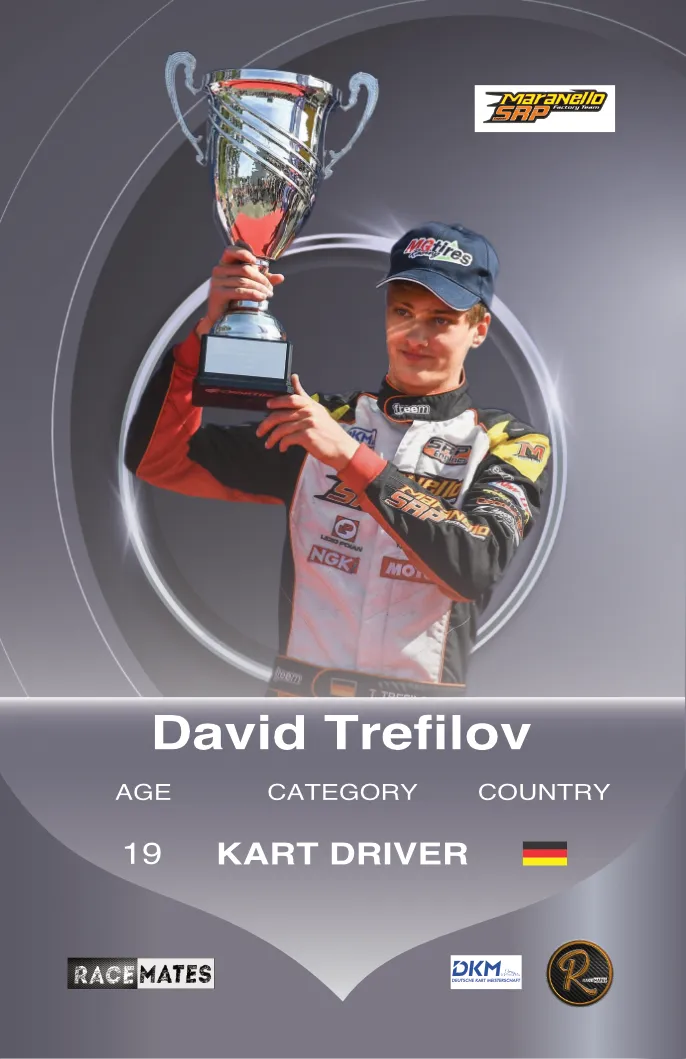 Racemates David Trefilov carte collector Kart KZ2