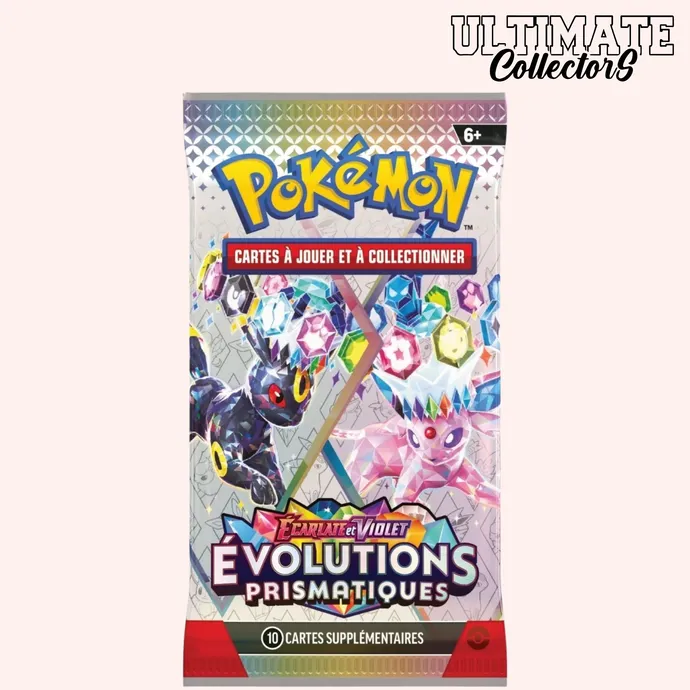 Pokémon Évolutions Prismatiques EV8.5 booster français 10 cartes