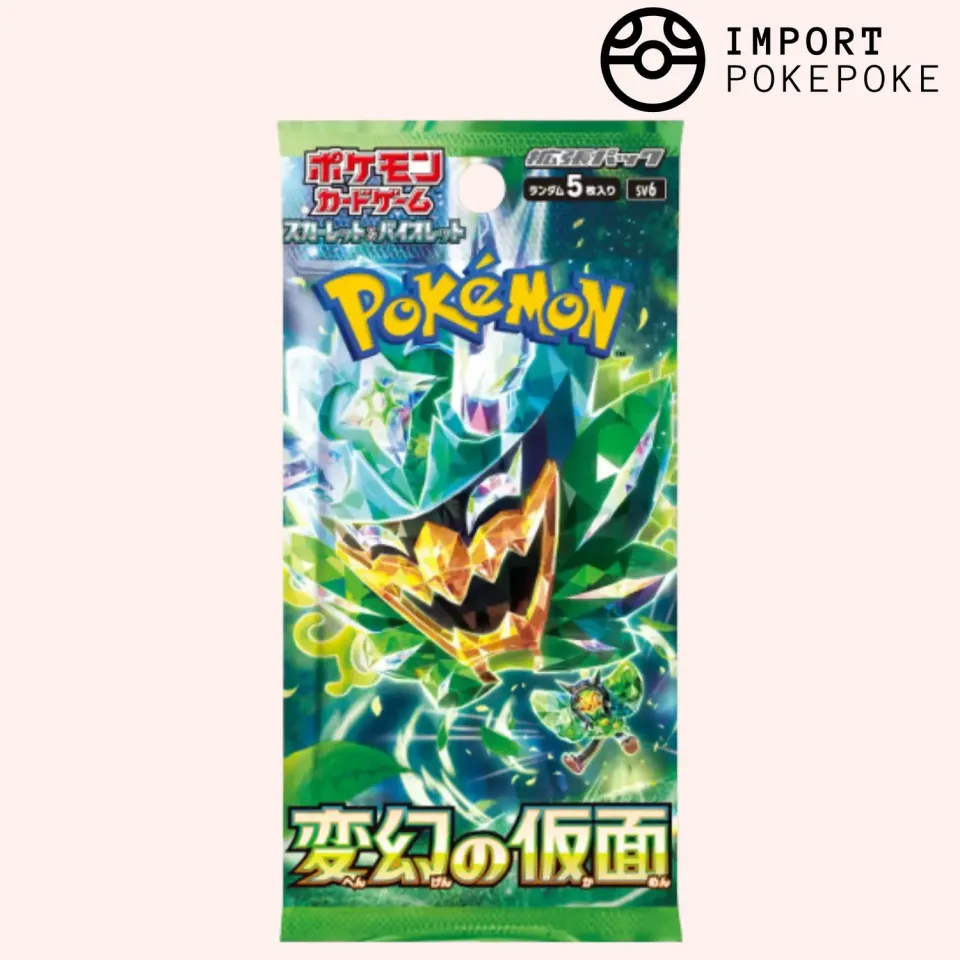 Pokémon Mask of Change SV6 booster japonais