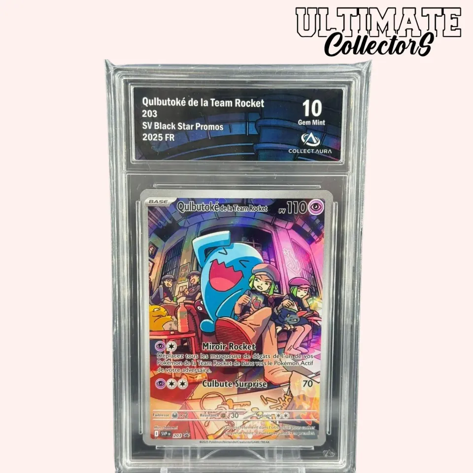 Pokémon Promo SV-P Qulbutoke Rocket 203/SV-P carte française