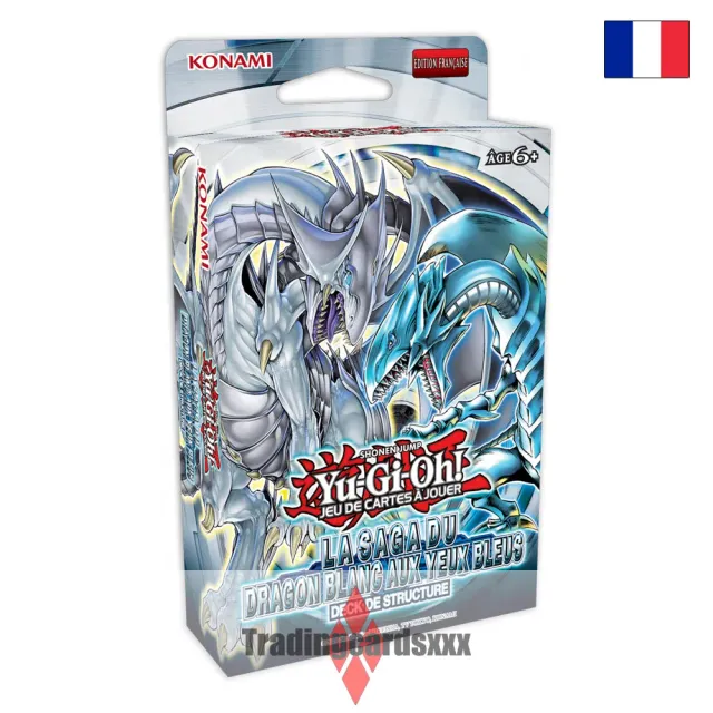 Yu-Gi-Oh! Deck de Structure Saga Dragon Blanc 2022 deck 41 cartes