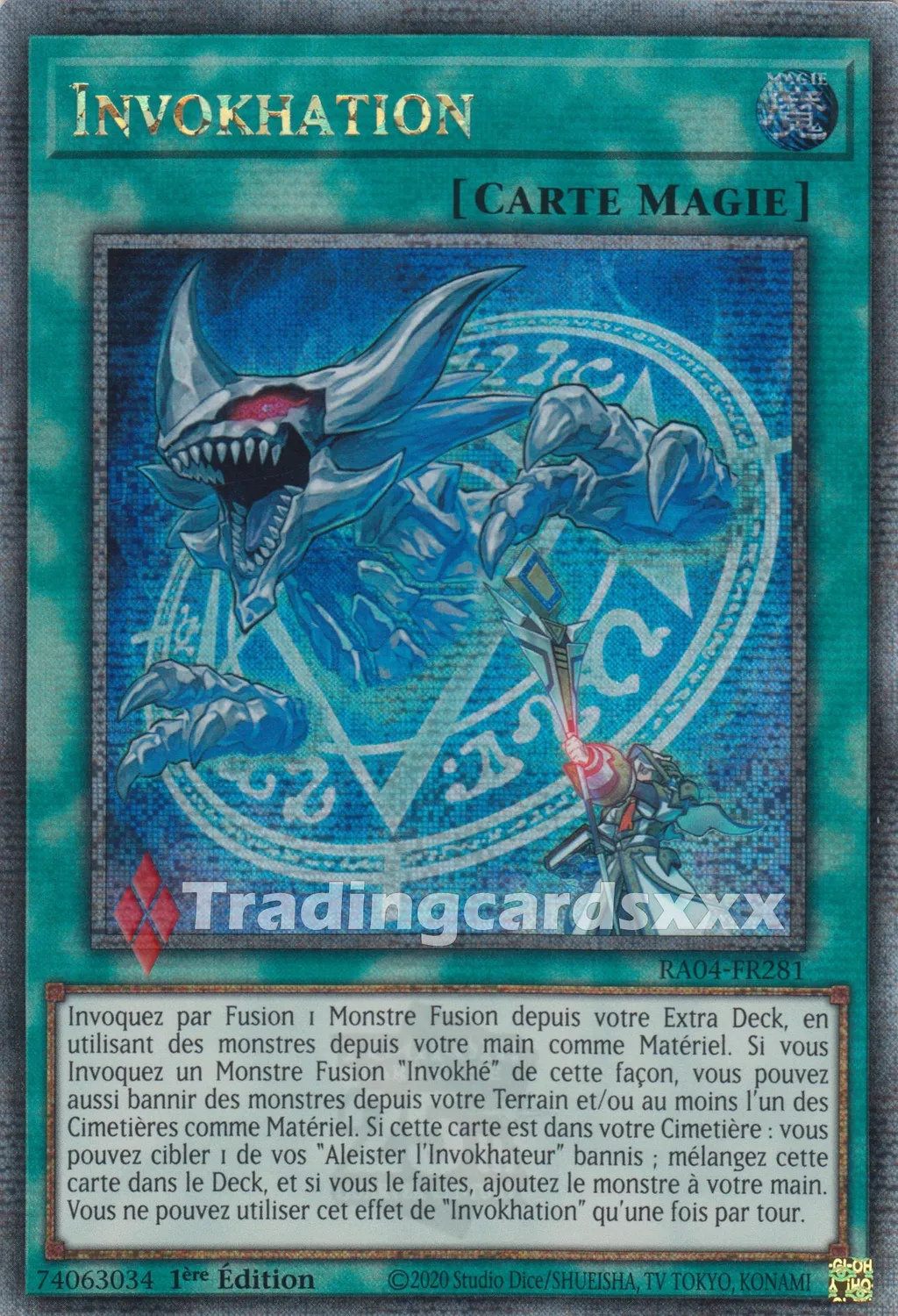 Yu-Gi-Oh! Ruée RA04 Invokhation RA04-FR281 carte