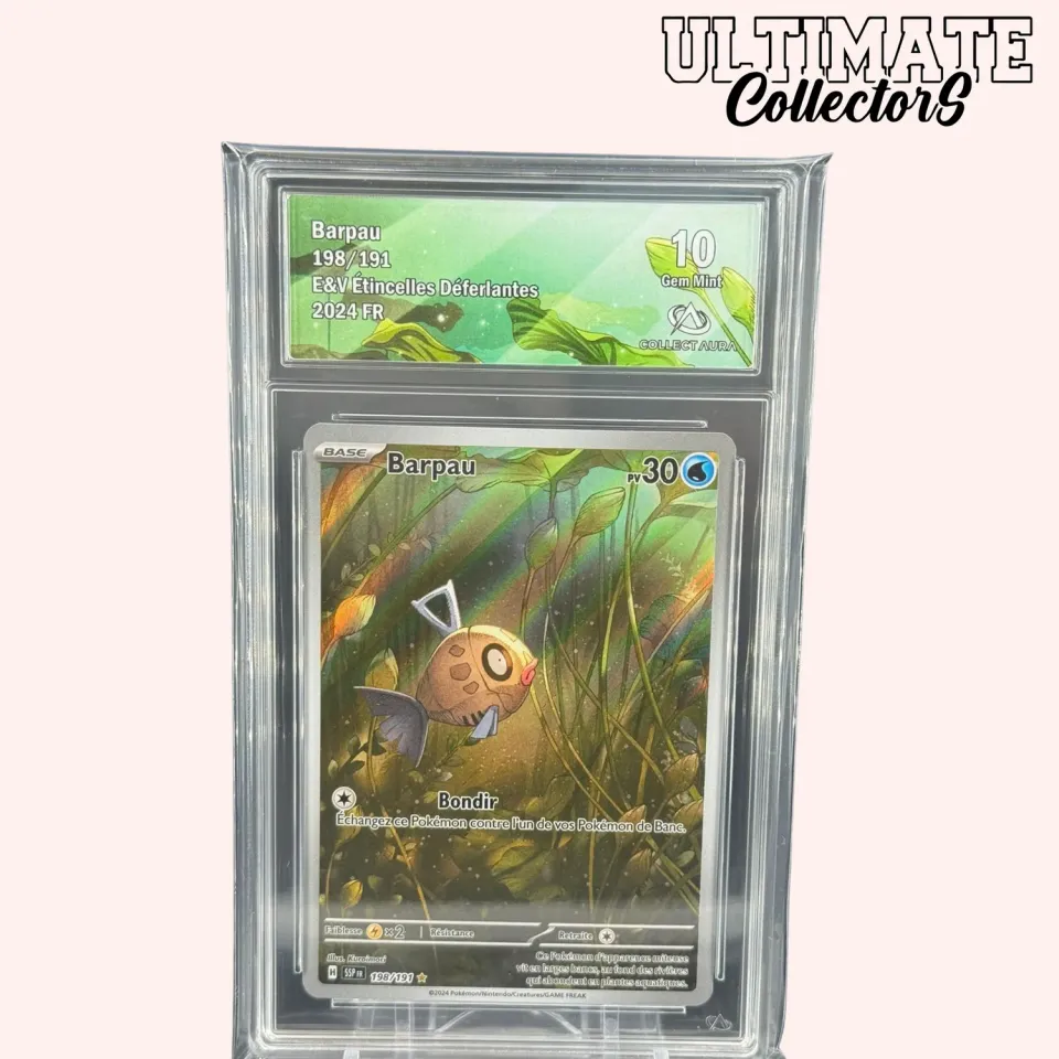 Pokémon Étincelles Déferlantes Barpau 198/191 carte AR française