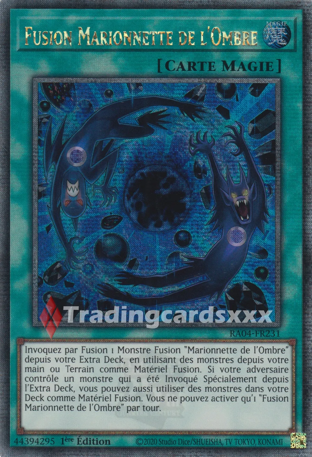 Yu-Gi-Oh! Fusion Marionnette de l'Ombre RA04-FR231 carte