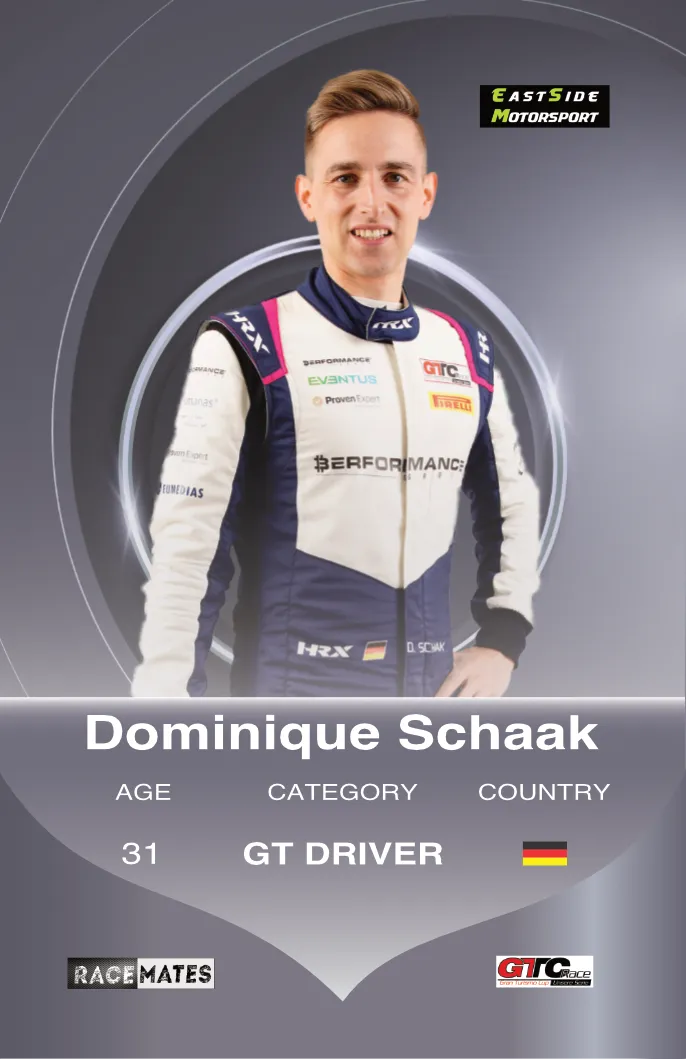 RACEMATES Dominique Schaak carte à collectionner