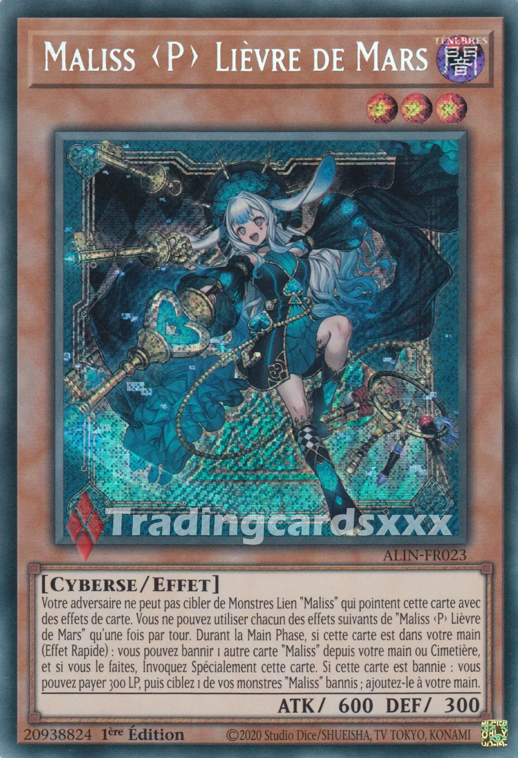 Yu-Gi-Oh! Intuition d'Alliance Lièvre de Mars ALIN-FR023 carte