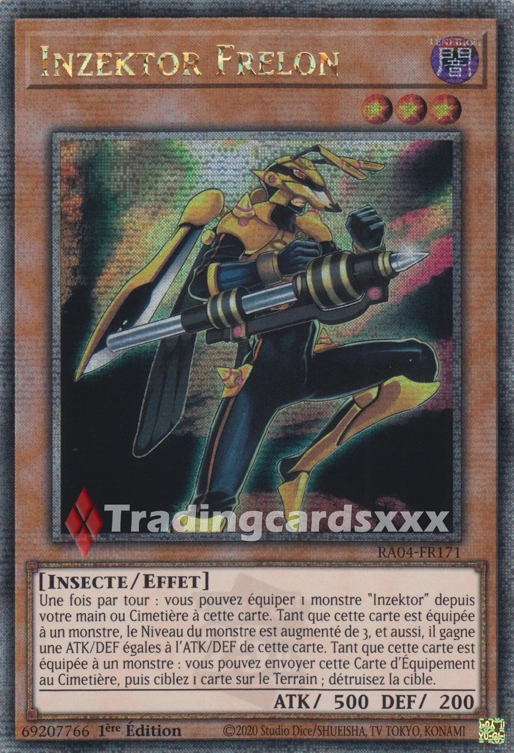 Yu-Gi-Oh! Inzektor Frelon RA04-FR171 carte à l'unité