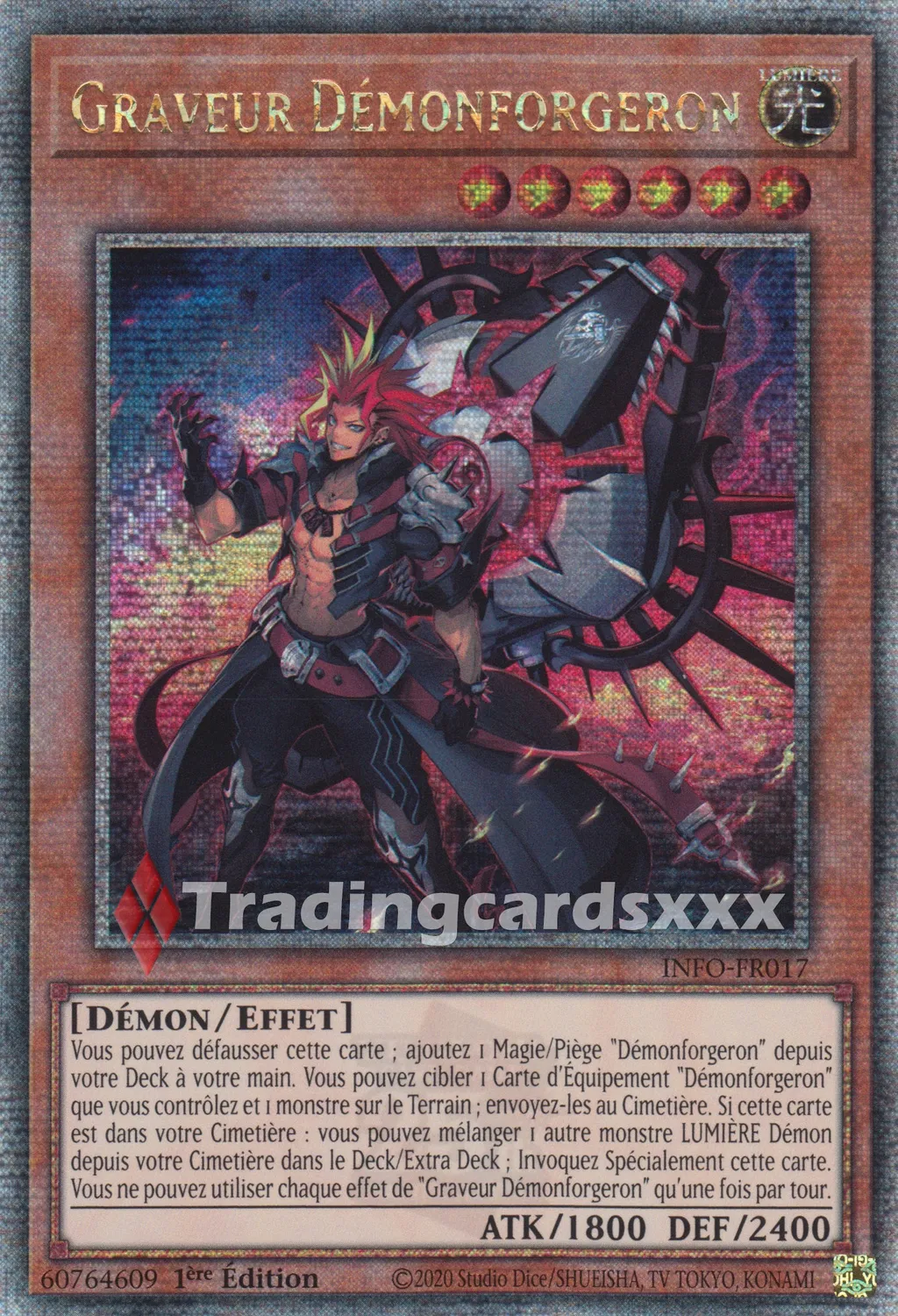 Yu-Gi-Oh! Graveur Démonforgeron carte à l’unité
