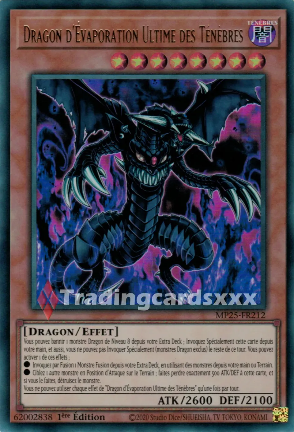 Yu-Gi-Oh! Dragon d'Évaporation Ultime MP25-FR212 carte UR