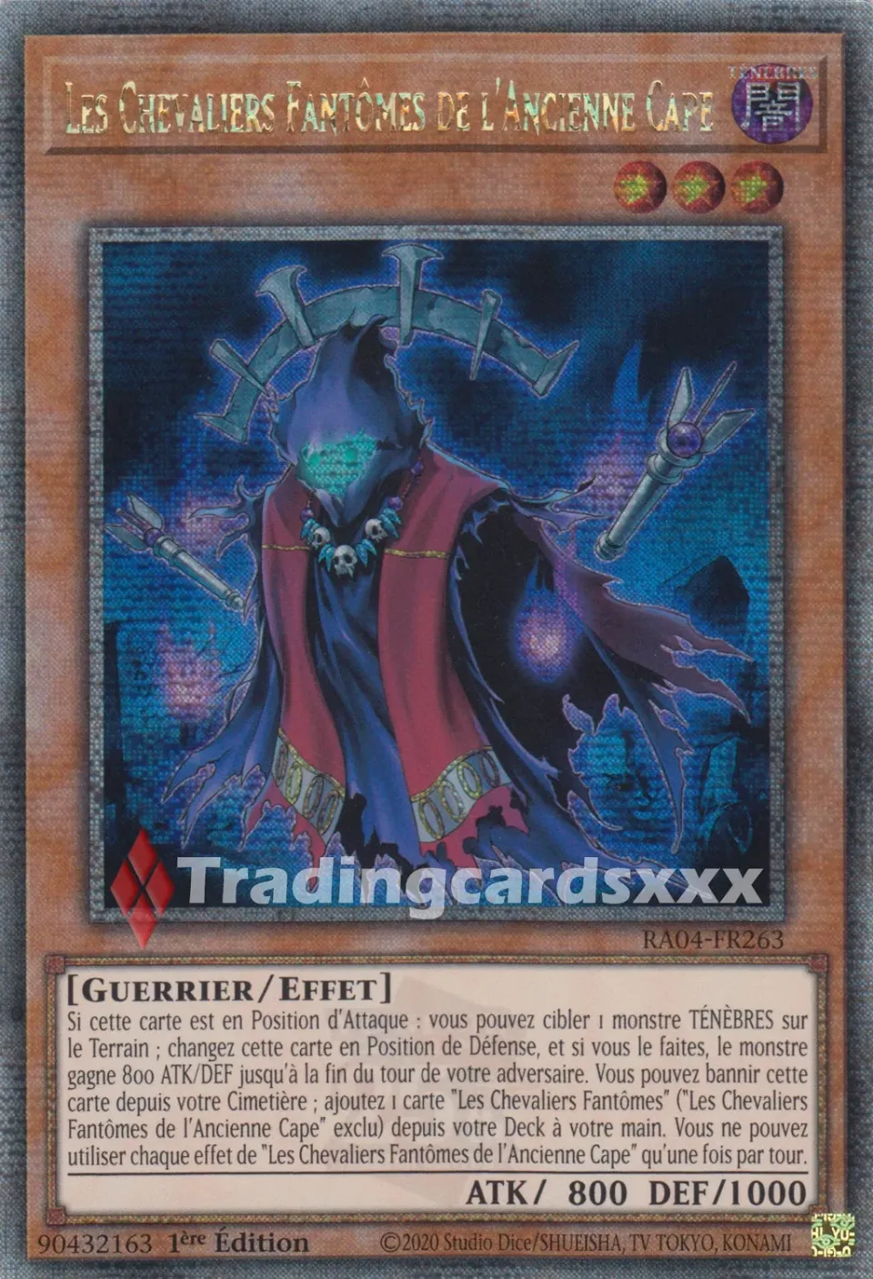 Yu-Gi-Oh! Ruée Quart Siècle Ancienne Cape RA04-FR263 carte