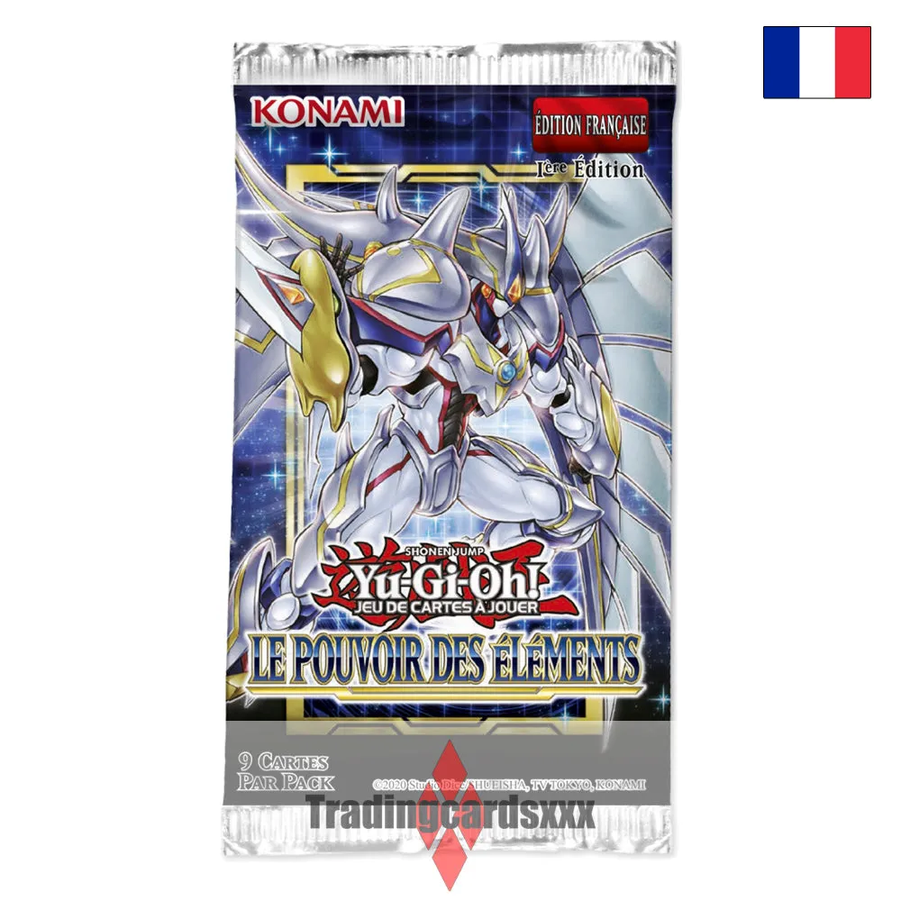 Yu-Gi-Oh! Le Pouvoir des Éléments display boosters français
