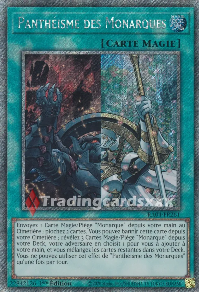 Yu-Gi-Oh! Panthéisme des Monarques carte française