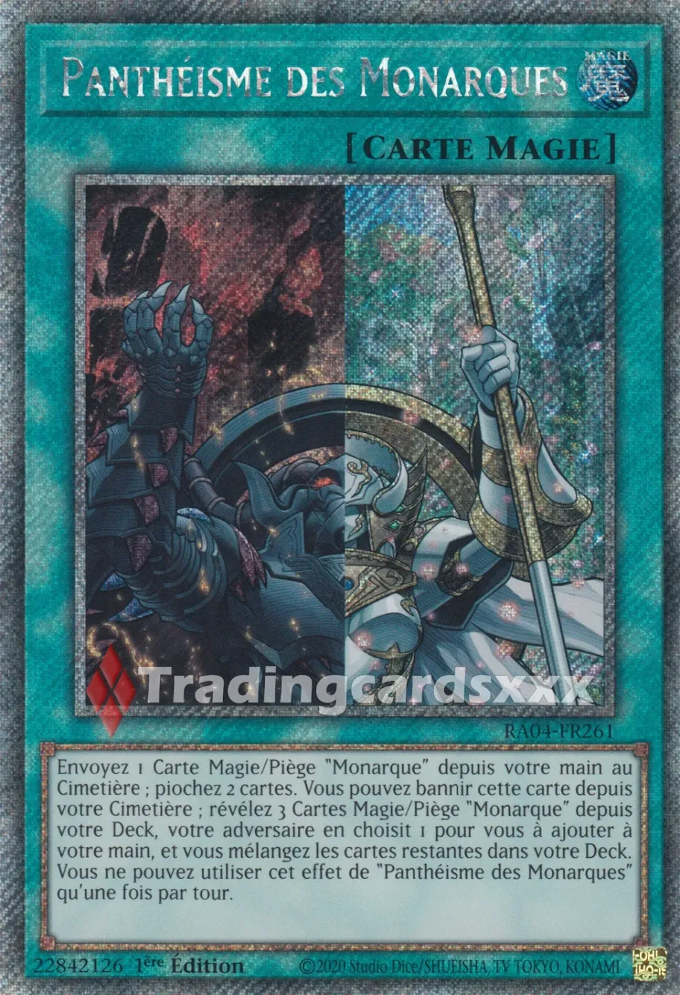 Yu-Gi-Oh! Panthéisme des Monarques carte française