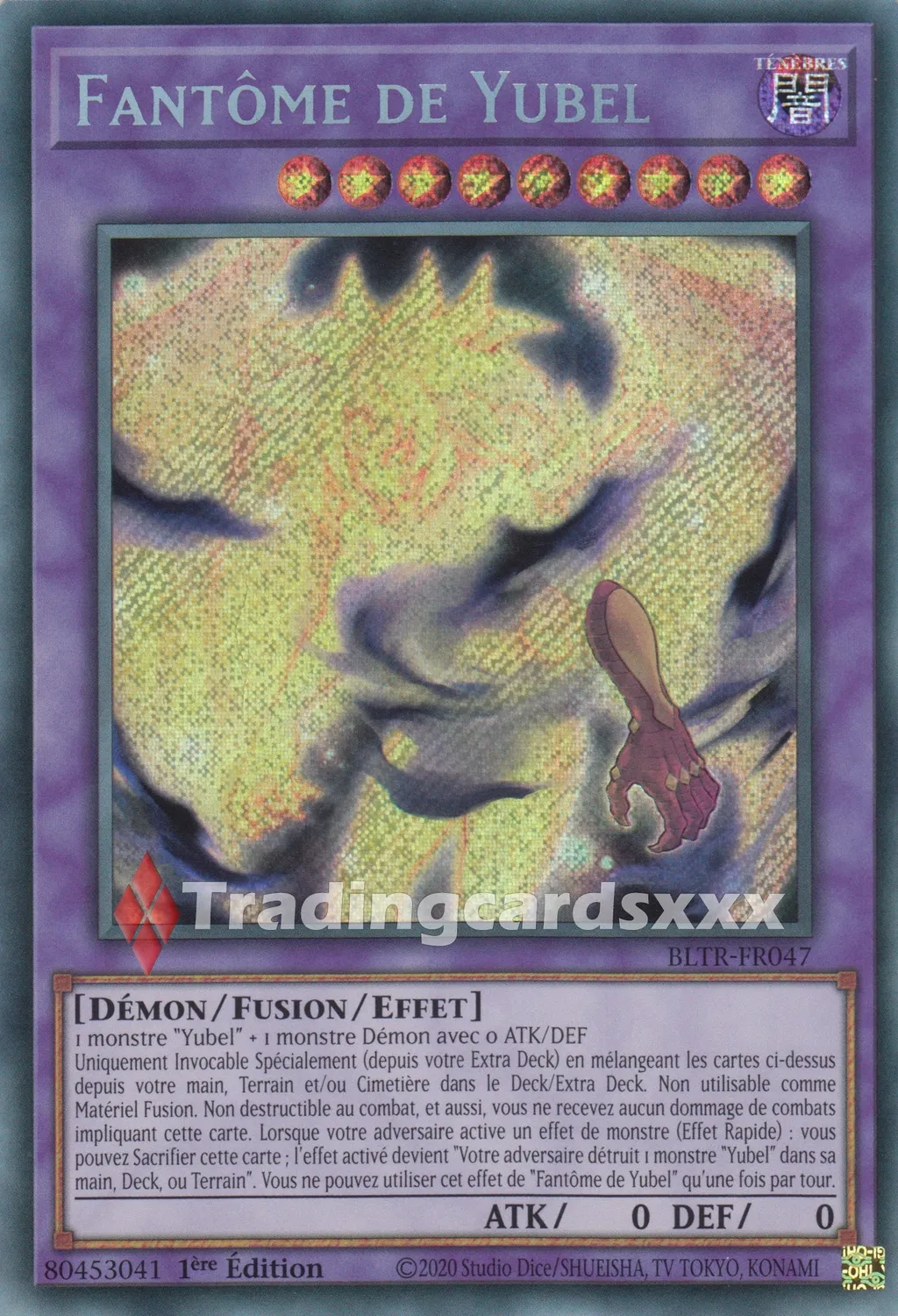 Yu-Gi-Oh! Fantôme de Yubel carte BLTR-FR047