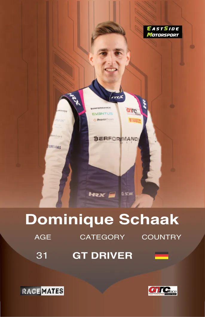 RACEMATES Dominique Schaak carte à collectionner