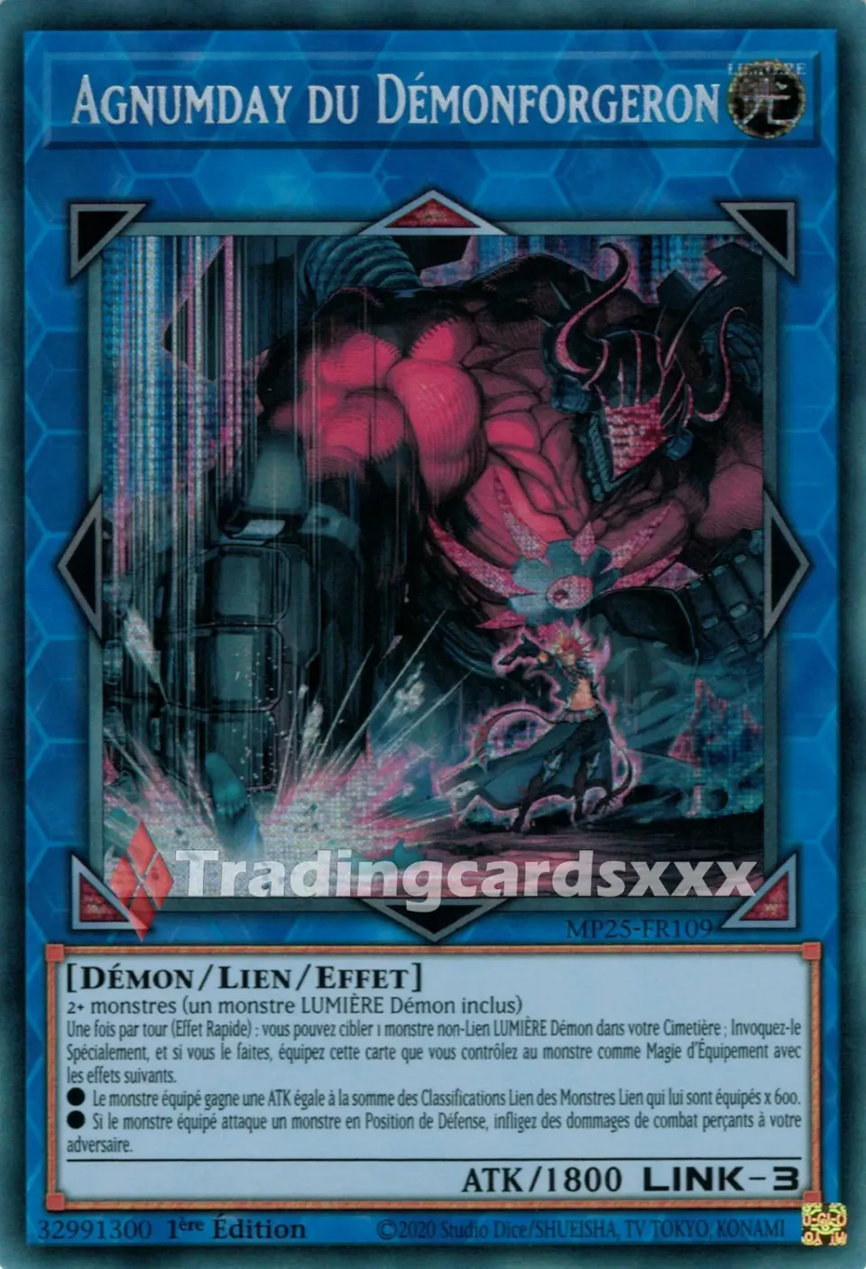 Yu-Gi-Oh! Agnumday du Démonforgeron carte MP25-FR109 PSE
