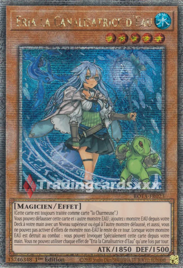 Yu-Gi-Oh! Eria Canalisatrice d'Eau ROTA-FR023 carte