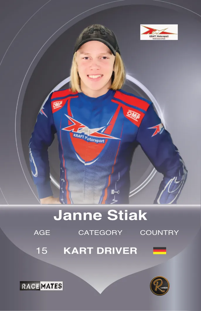 RACEMATES Janne Stiak carte à collectionner