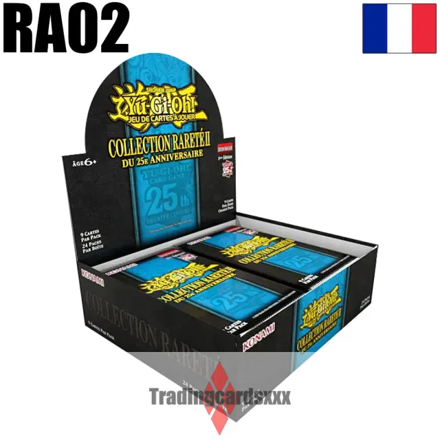 Yu-Gi-Oh! Collection Rareté 2 display 25e anniversaire