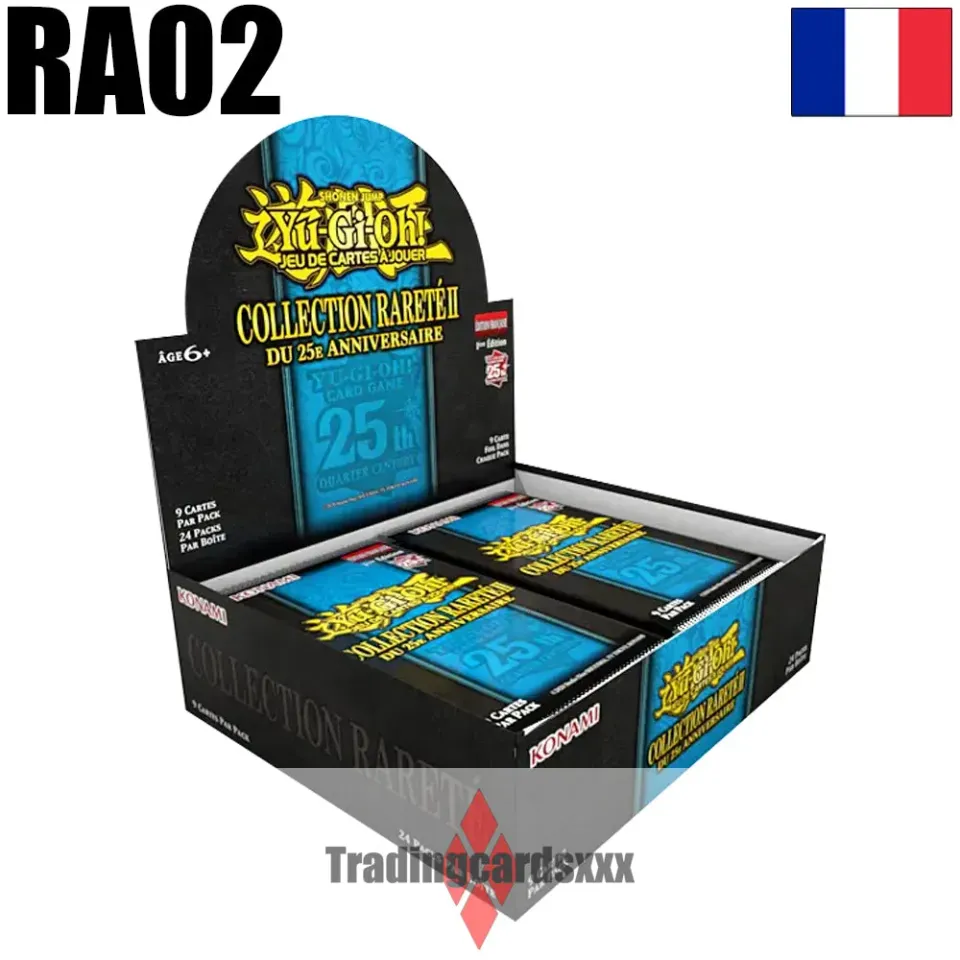 Yu-Gi-Oh! Collection Rareté 2 display 25e anniversaire