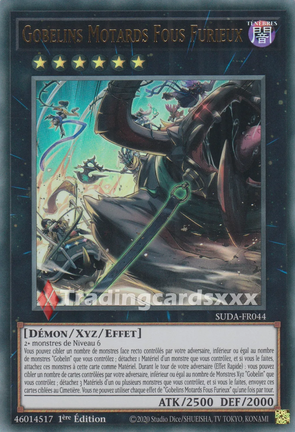 Yu-Gi-Oh! Gobelins Motards Fous Furieux carte