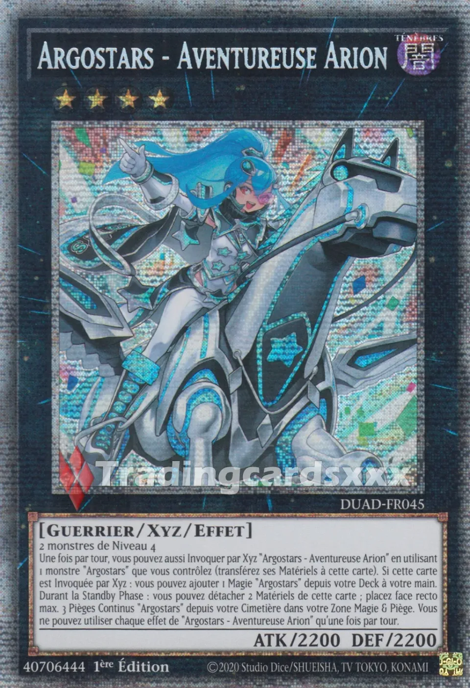 Yu-Gi-Oh! Évolution du Duelliste Arion carte DUAD-FR045