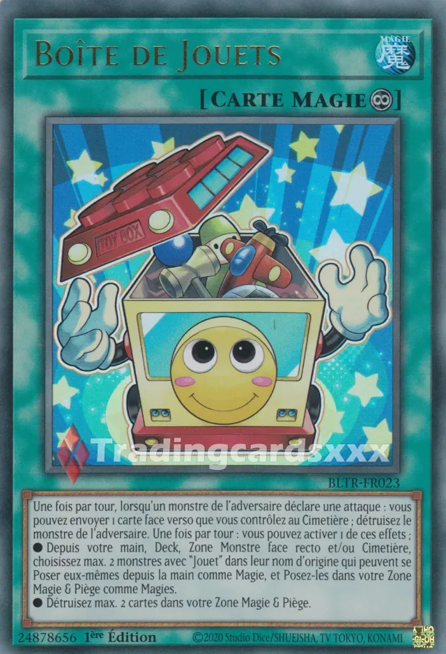 Yu-Gi-Oh! Vengeance Terminal Boîte de Jouets BLTR-FR023 carte UR