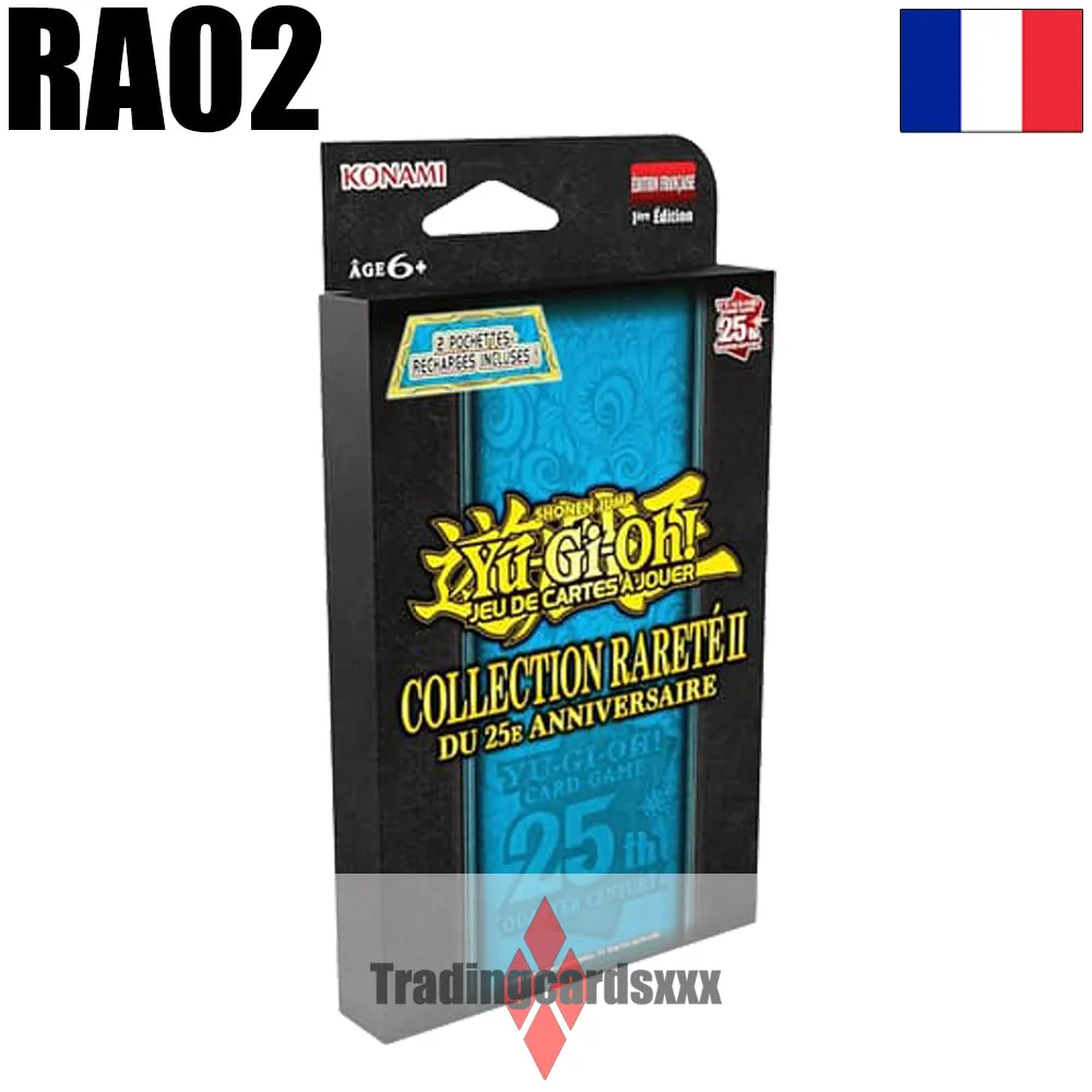 Yu-Gi-Oh! Collection Rareté 2 display 25e anniversaire