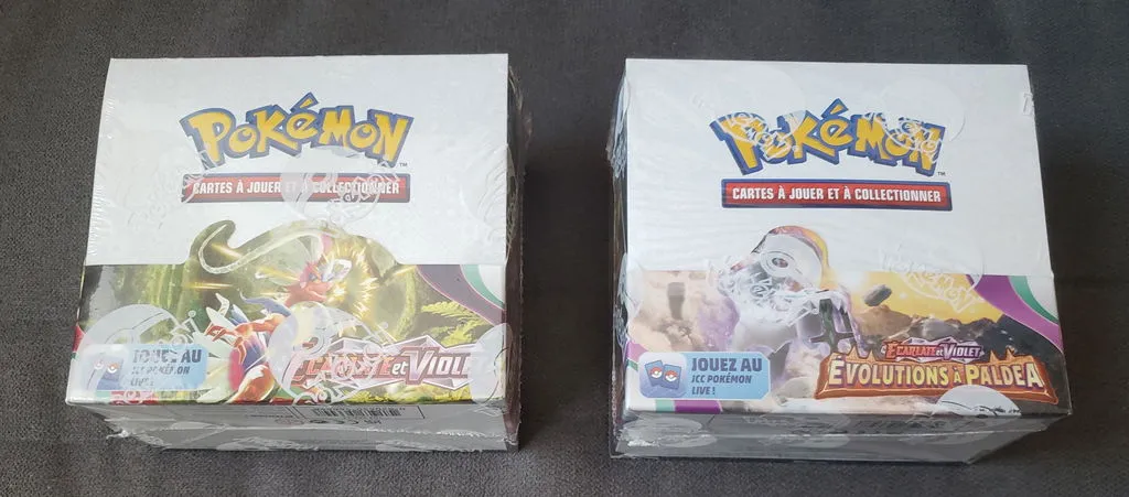 Pokémon Écarlate et Violet EV01 display 36 boosters français