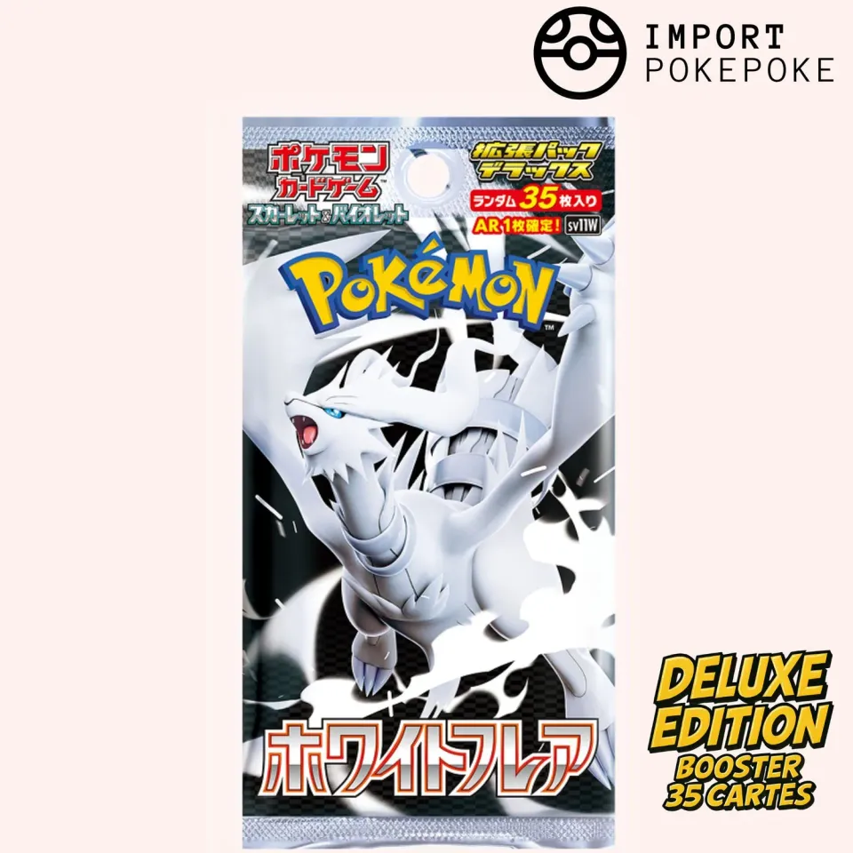 Pokémon White Flare SV11W booster deluxe japonais 35 cartes
