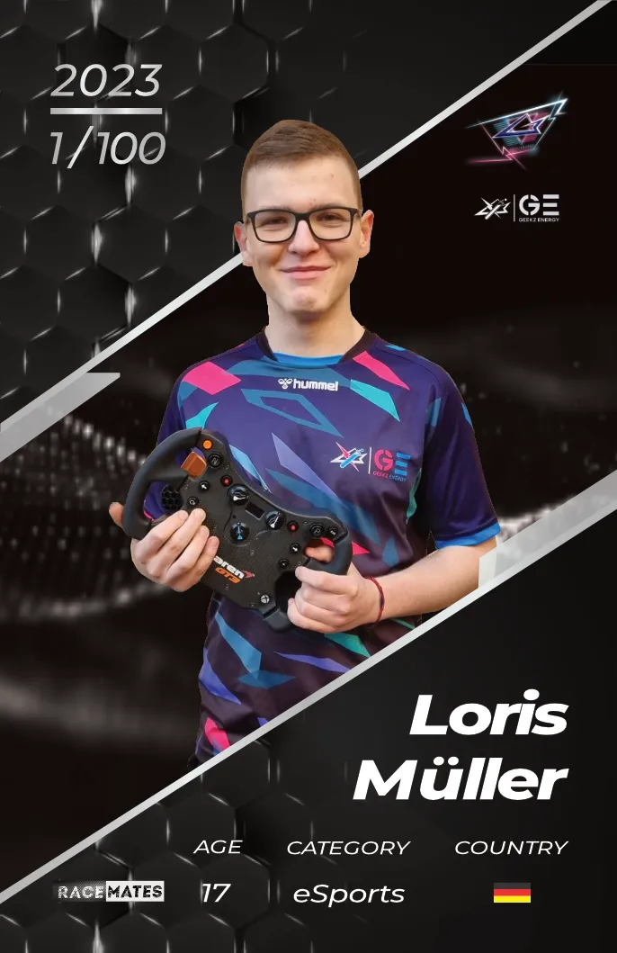 RACEMATES Loris Müller carte à collectionner blockchain