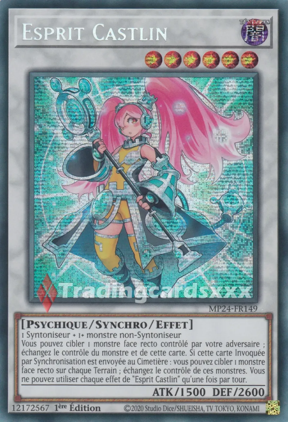Yu-Gi-Oh! Esprit Castlin MP24-FR149 carte à l'unité PSE française