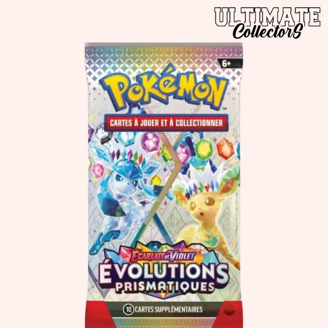 Pokémon Évolutions Prismatiques EV8.5 booster français 10 cartes
