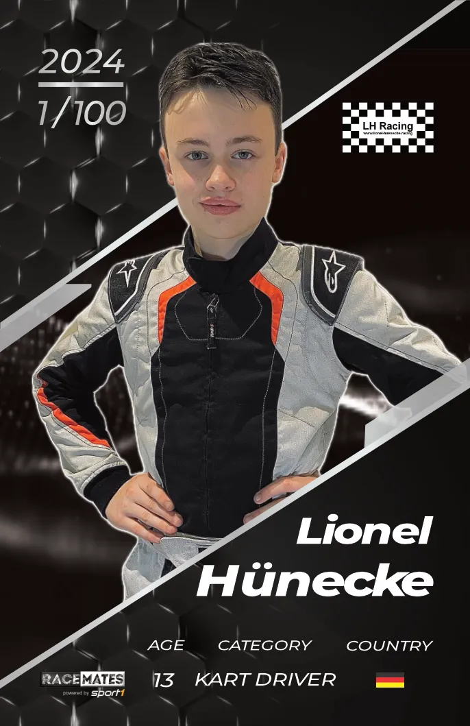 RACEMATES Lionel Hünecke carte de collection