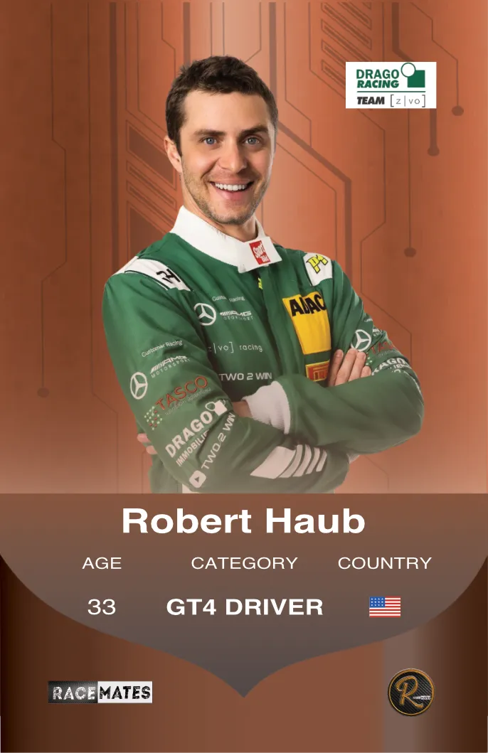RACEMATES Robert Haub carte à collectionner NFT
