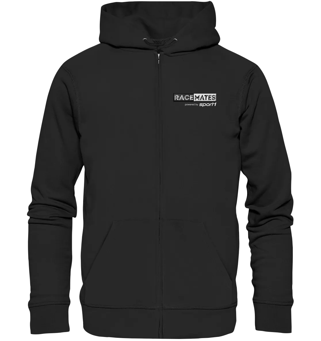 RACEMATES Zipper veste à capuche zippée