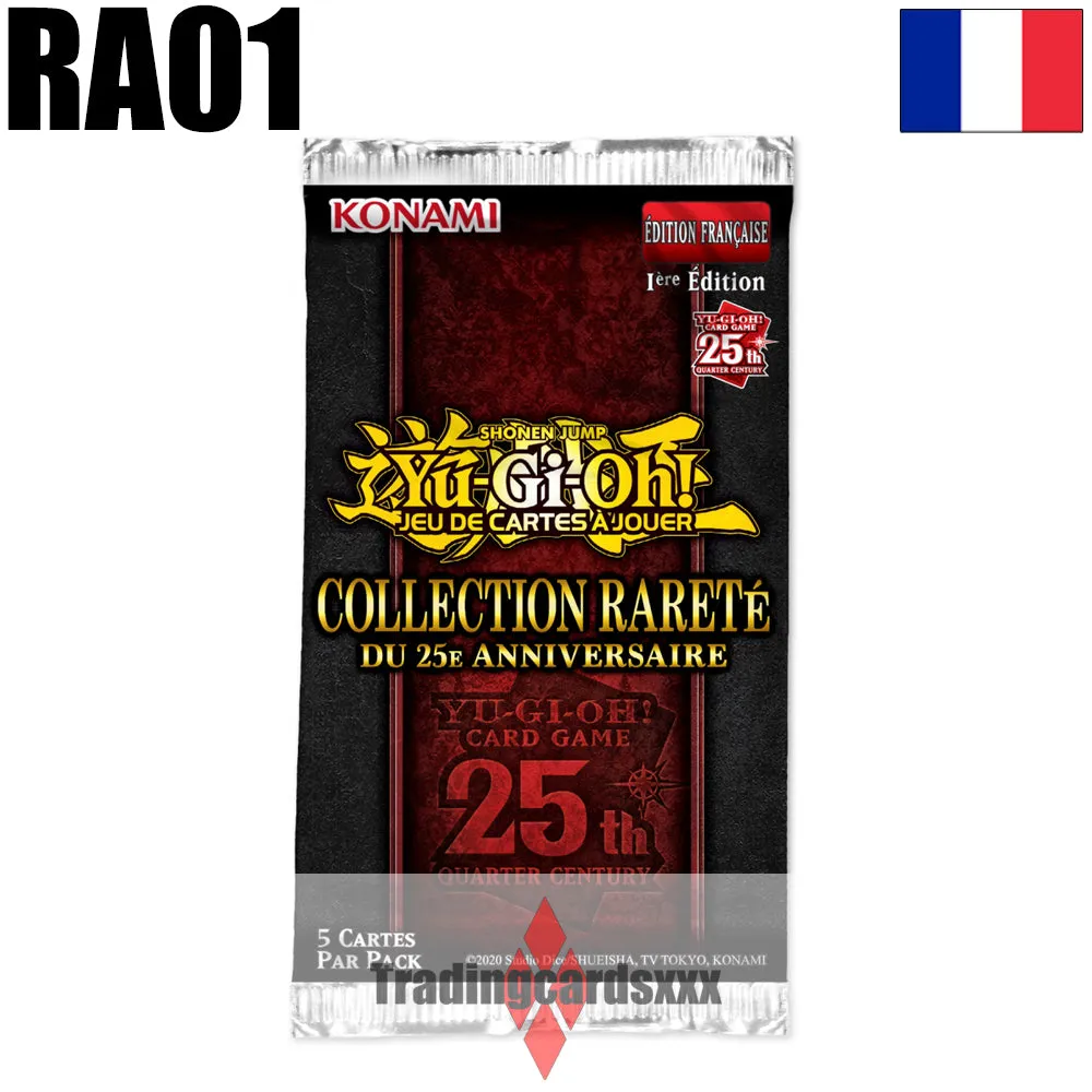 Yu-Gi-Oh! Collection Rareté 25e Anniversaire booster français