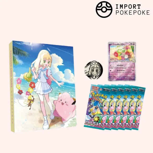 Pokémon Battle Partners Collection Lilie coffret 6 boosters