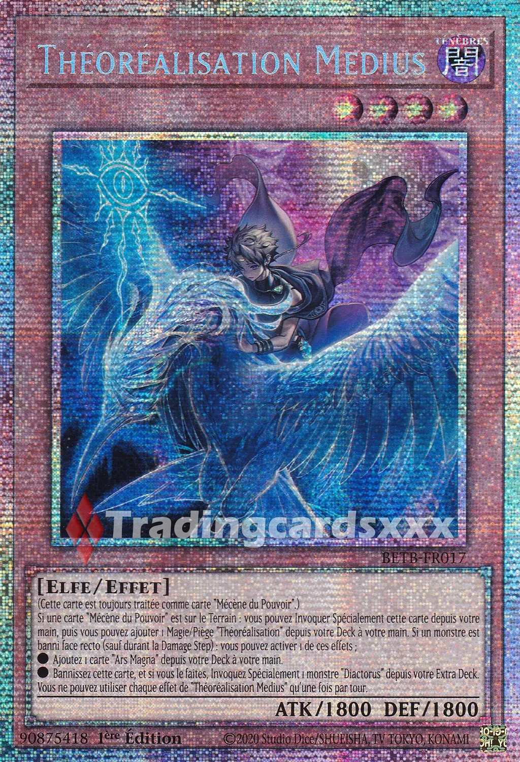 Yu-Gi-Oh! Théoréalisation Medius BETB-FR017 carte