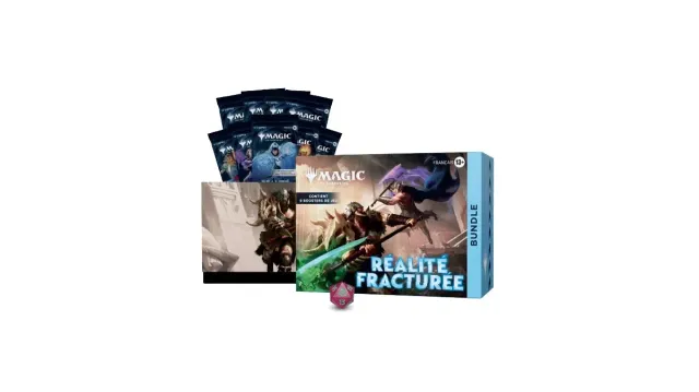 Magic Réalité Fracturée Bundle 9 boosters + dé géant
