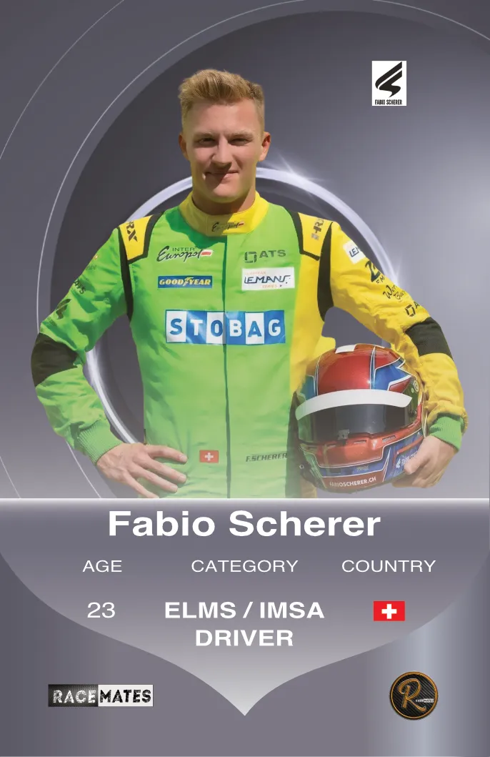 RACEMATES Fabio Scherer carte à collectionner