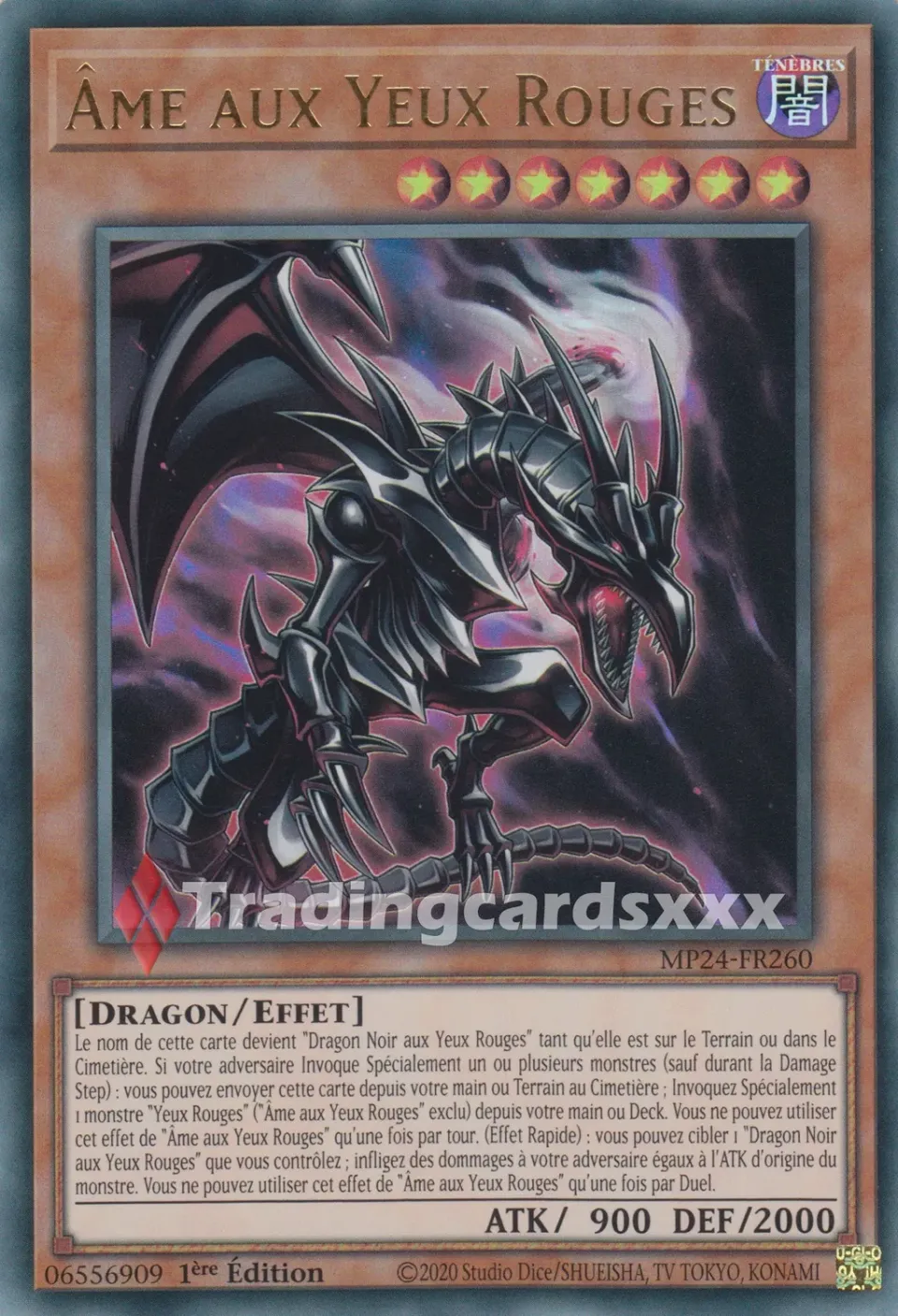 Yu-Gi-Oh! Âme aux Yeux Rouges MP24-FR260 carte Ultra Rare